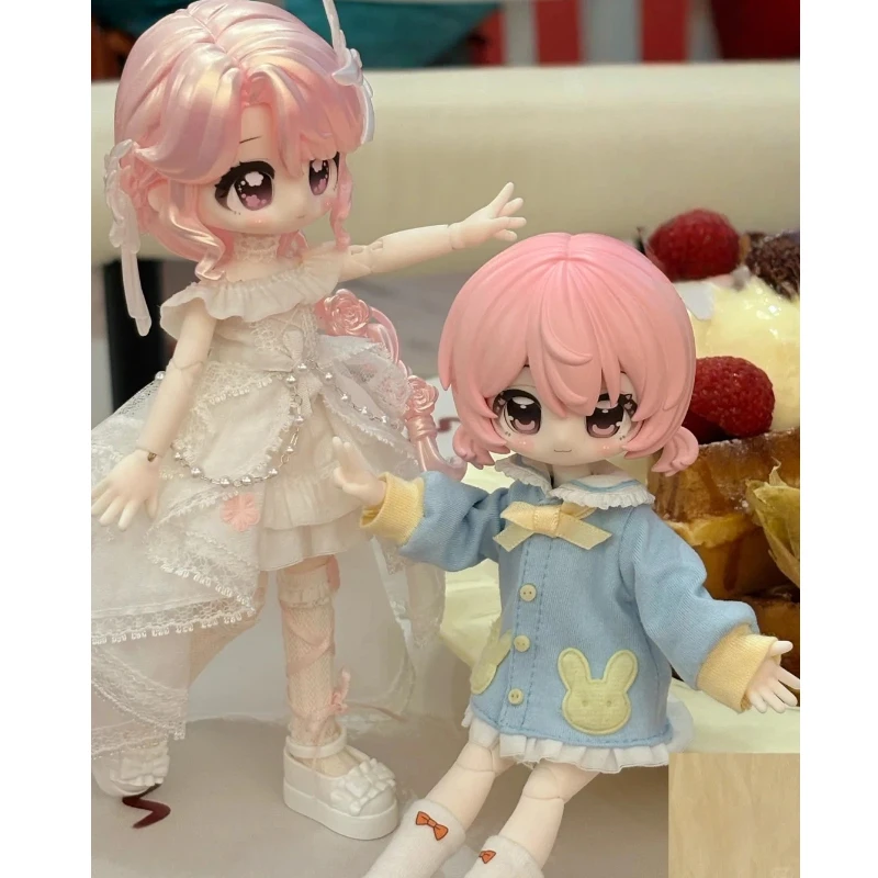 Authentic Unveiled Door 1/12 Blind Box Bjd 16.8cm Small Key Setting Set Series Open Eyes Articulated Action Figure Model Toys