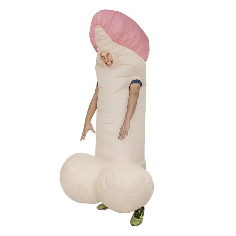 2026 Adult Sexy Inflatable Penis Cosplay Costume For Man Wedding Club Bachelor Party Halloween Carnival Clothing Dress Up 04IKJ view 4