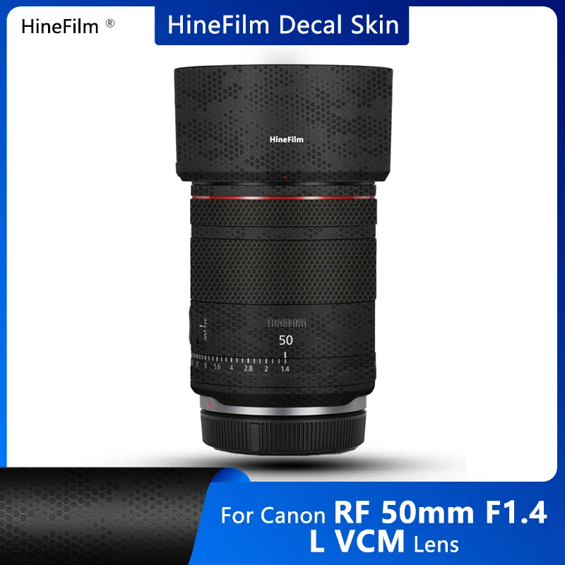 

Hinefilm Skin for Canon RF50 F1.4 Lens Decal Skin 50 1.4 Wrap Cover for Canon RF50mm F1.4L VCM Lens Sticker 50 f1.4 RF50F1.4L