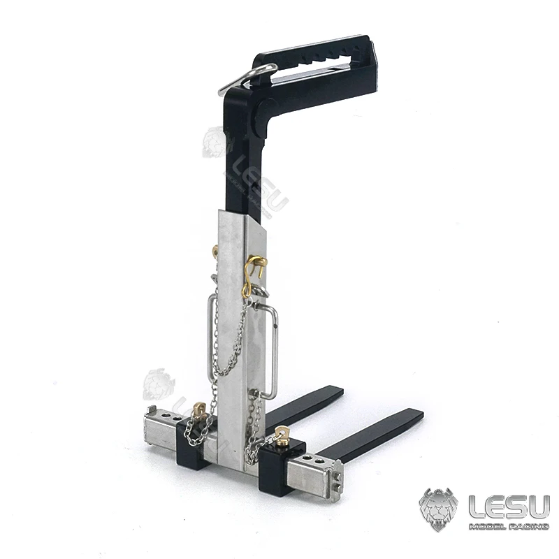 LESU 1/14 LKW-Montierter Kran Hebevorrichtung Manuelle Ausgleichs-Gabelplatte Schaufel für RC Baufahrzeug-Spielzeug – Detail 7