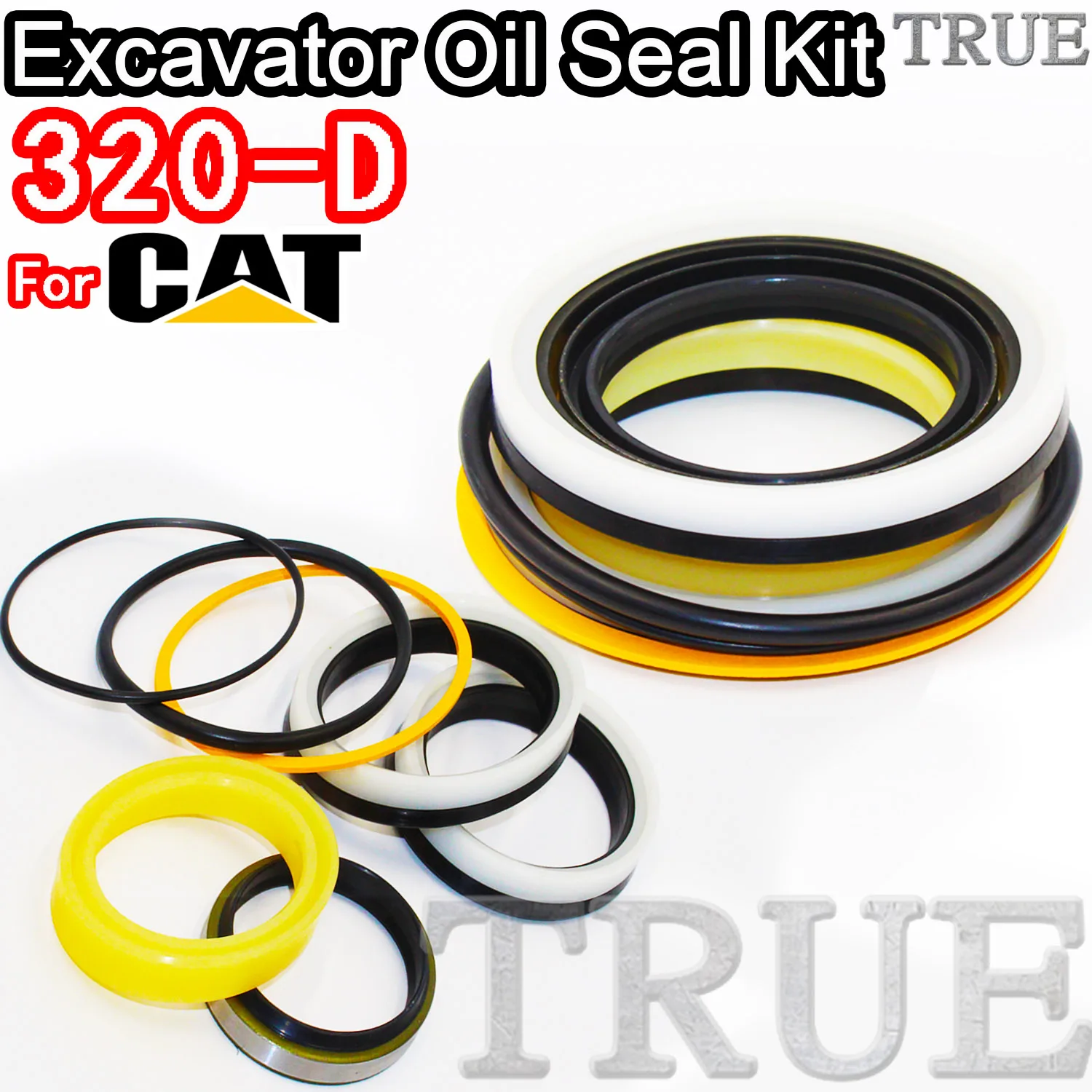 For Caterpillar 320-D Excavator Oil Seals Kit Repair Joystick Engine O-ring Cylinder BOOM ARM Bucket Hydraulic Pump Digger Gear