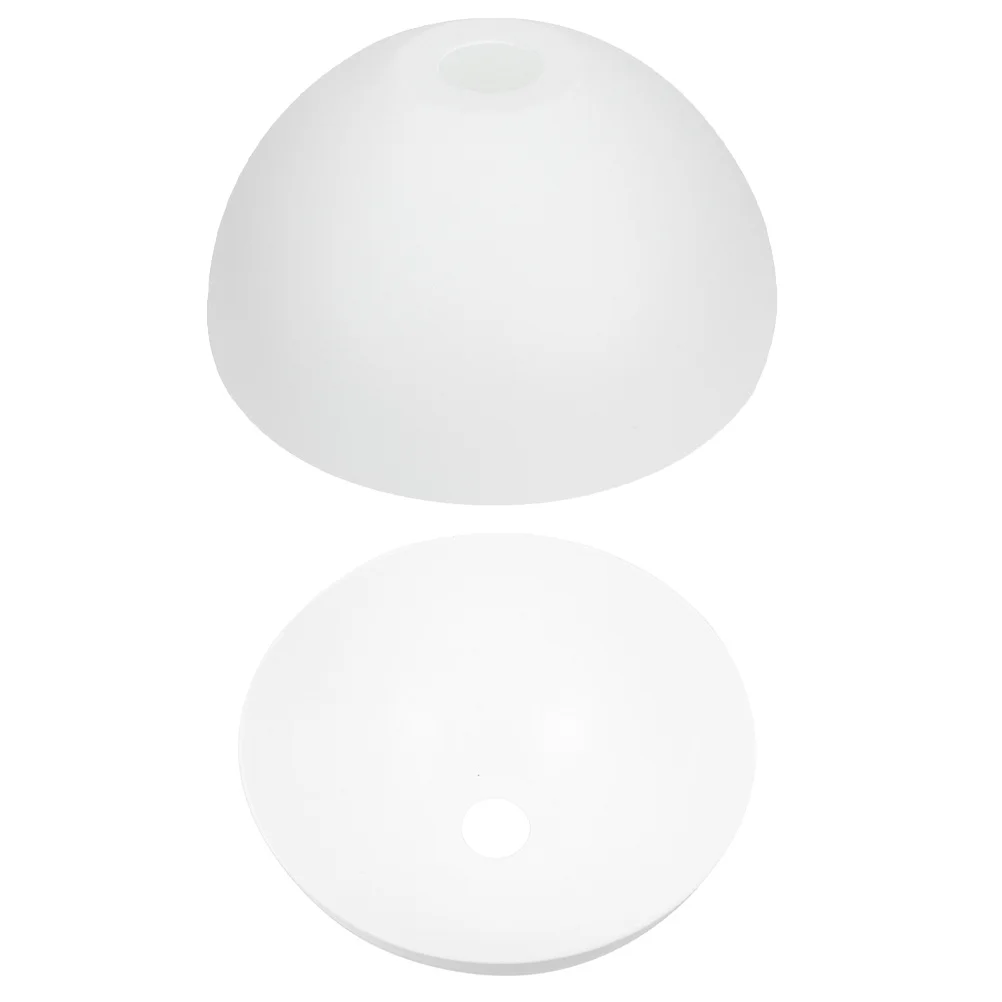 

2pcs Mushroom Lamp Shade White Plastic Bowl Replacement For Floor Table Pendant Wall Sconce Chandelier Lamp Lighting Accessories