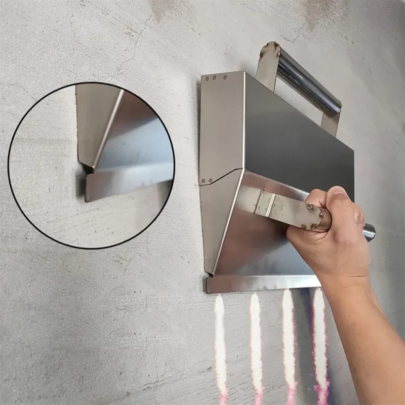 Durable Metal Concrete Trowel Set Wall Plastering Tools for  Bricklayer Trowel with Protective Cover Construction Tools