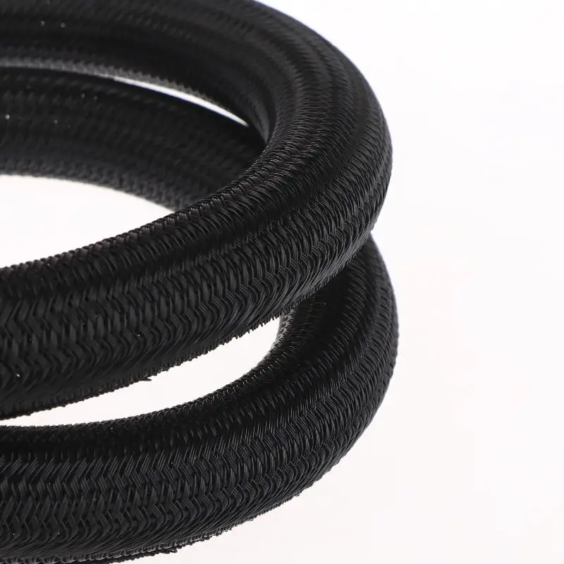 8~32mm Self-Closed Insulated Sheath 1 Meter PET Braided Cable Sleeve High Protection Wear Resistant Wire Organizer Sleeving