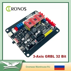 32-Bit Motherboard A4988/DRV8825 Driver GRBL 3-Axis USB Control Board,With Offline Used For 3d Printer Laser Engraving Machine