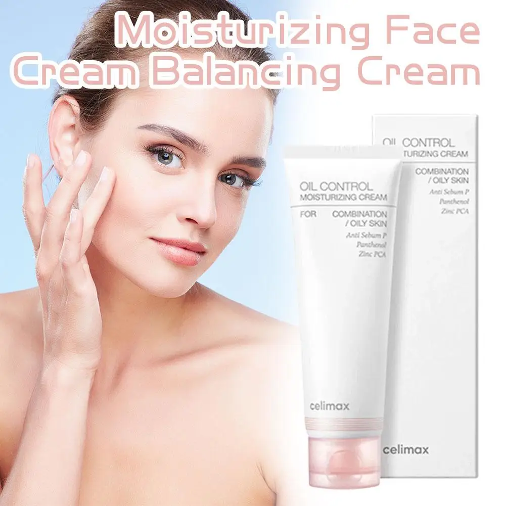 Celimax-crema facial con Control de aceite, 80ml, hidratante, reductor de poros, fórmula equilibrante, combinación de piel grasa, no pegajosa