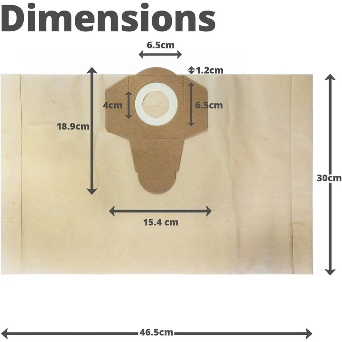 11·11COUPON Vacuum Dust Bags (10 Pack) for Lidl PNTS 1250 1300 PWD 12 PAS 500 20L Wet and Dry Vacuum Fine Replacement Bags