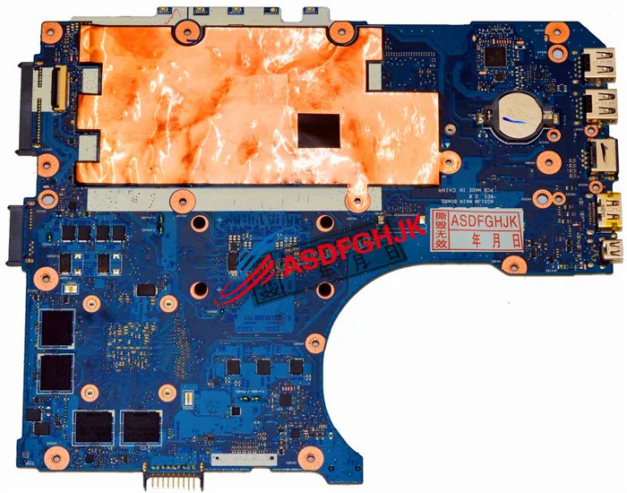 Original FOR Asus G551JW Laptop Motherboard WITH i7-4720HQ CPU 60NB08B0-MB5000 fully tested