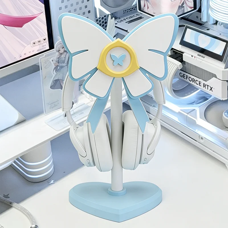 QiaoQiaoMei Ivory Dream Wing H - Desk Setup Headphone Stand 评论和价格