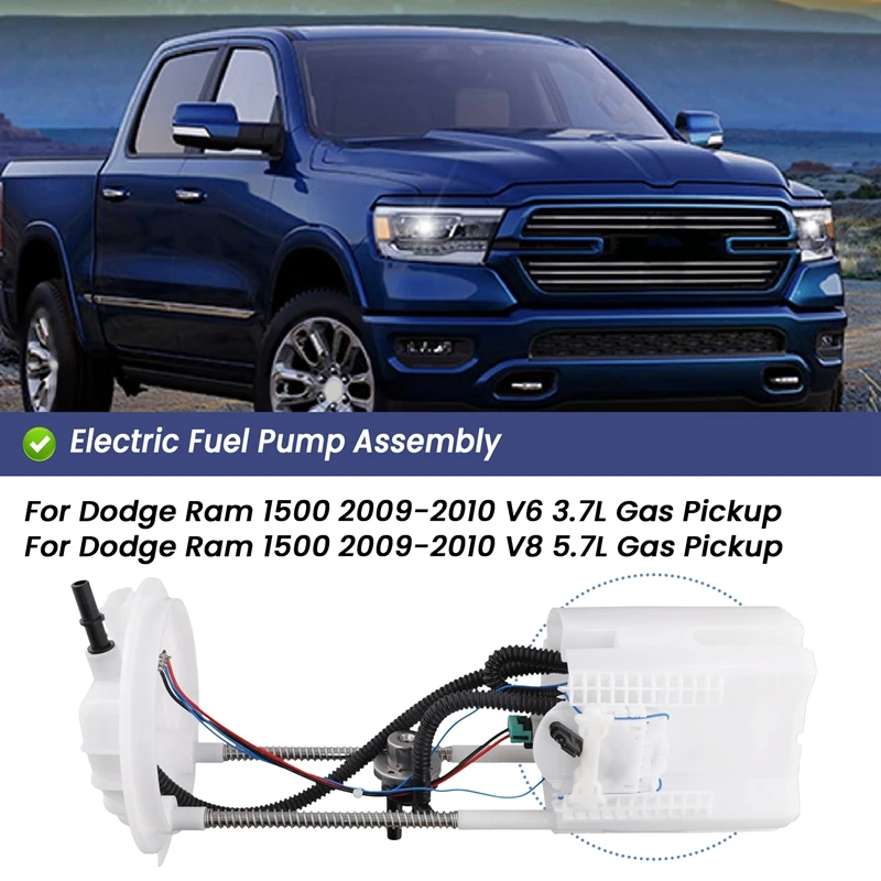 New Electric Fuel Pump Module Assembly For Dodge Ram 1500 3.7L 5.7L 2009-2010 E7252M P76702M