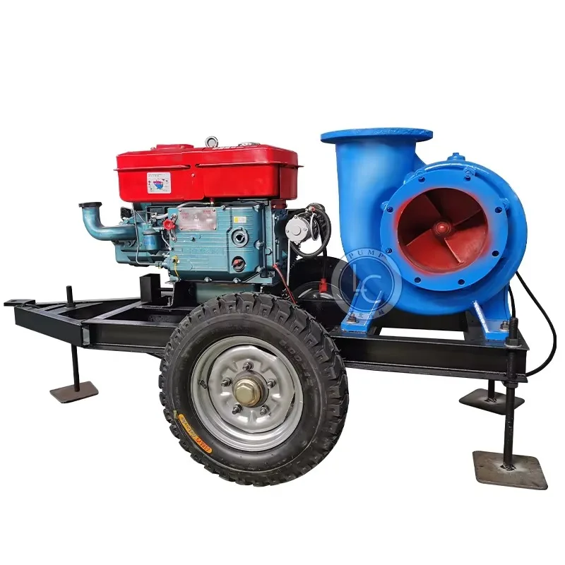 2026 30hp Disel Engine Volute Water Pump Mixed Flow Irrigation Agricultural Centrifugal Pump for Drainage Flood 15hp Clean Wate