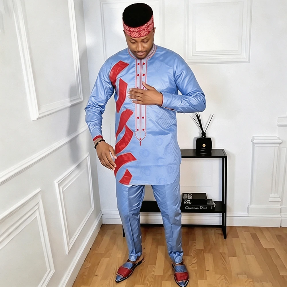 set-di-2-pezzi-di-abiti-africani-per-uomo-design-ricamato-bazin-top-a-maniche-lunghe-e-pantaloni-abiti-tradizionali