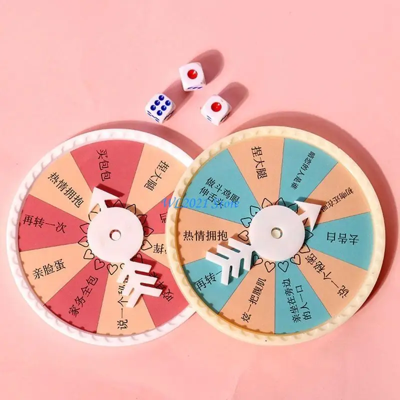 G5GC منضدية الغزل القرص الدوار الراتنج مجموعة قوالب مع مؤشر قوالب ملصق للنساء الأطفال لتقوم بها بنفسك صنع قوالب الايبوكسي