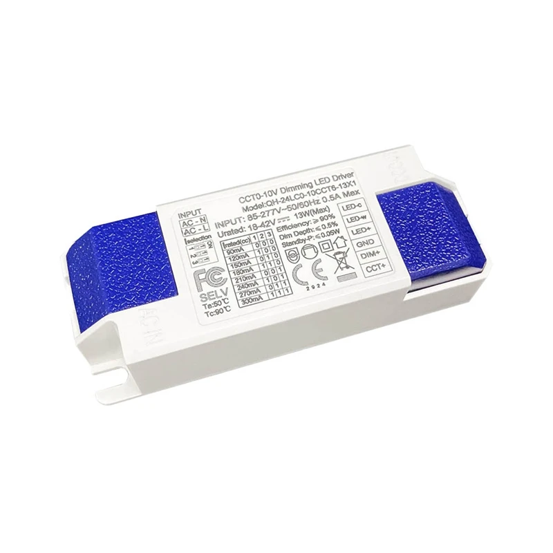 0-10V Dimmable LED Driver 240Ma300Ma Lighting Transformer 10W Power Supply Ceiling Spotlights Tube Lights LED Driver 10W-A23U