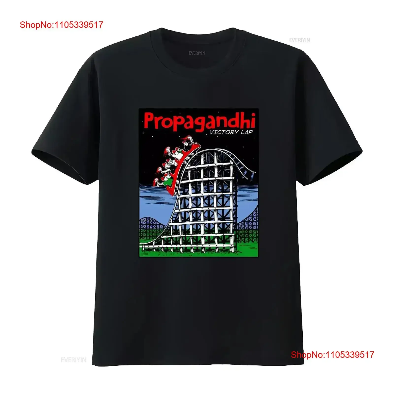 Propagandhi Band Victory Lap T Shirt Cotton White S 5XL MM941 vintage Washed graphic Slightly Top For Everyday Wear Comfortable