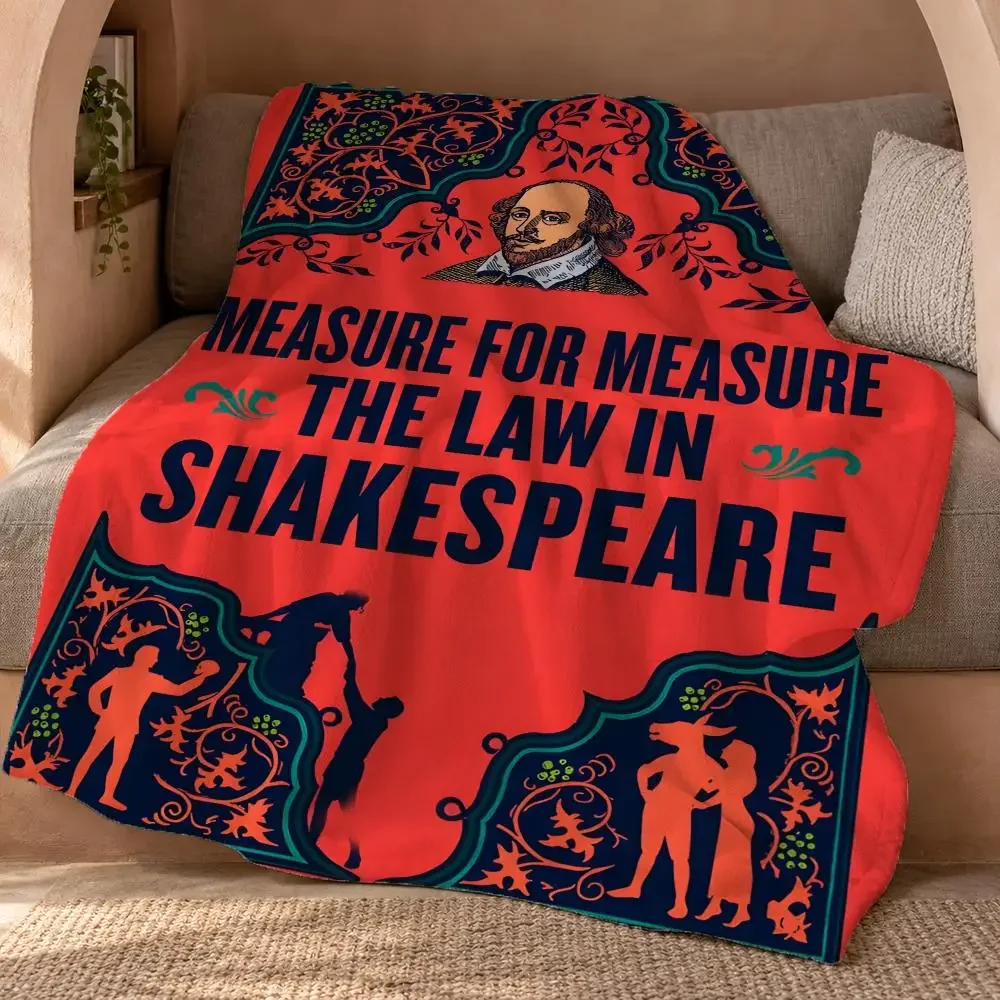 Measure For Measure Throw Double Sided Flannel Throw Blanket Soft Travel Camping Sofa Bed Home