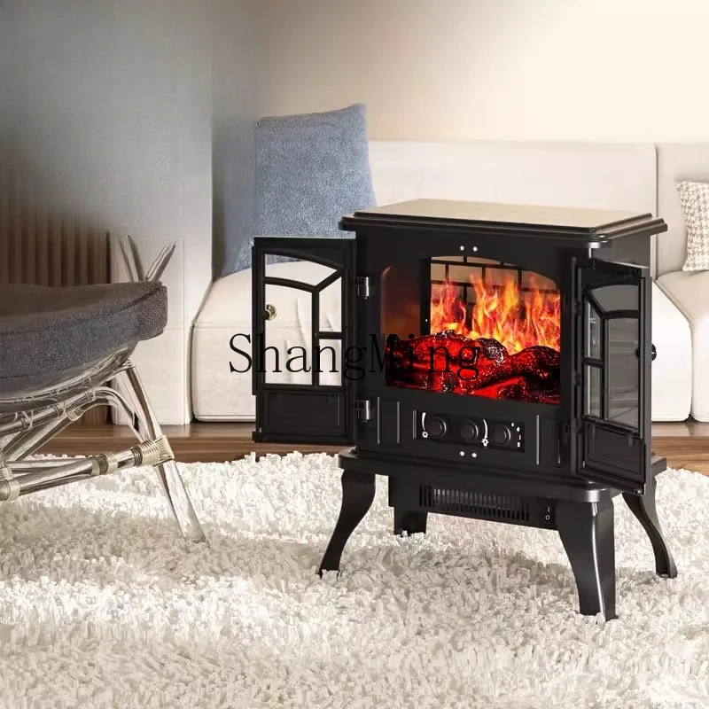 ZYY household 3d simulation Flaming Mountain electric heating hot air heating furnace indoor energy saving