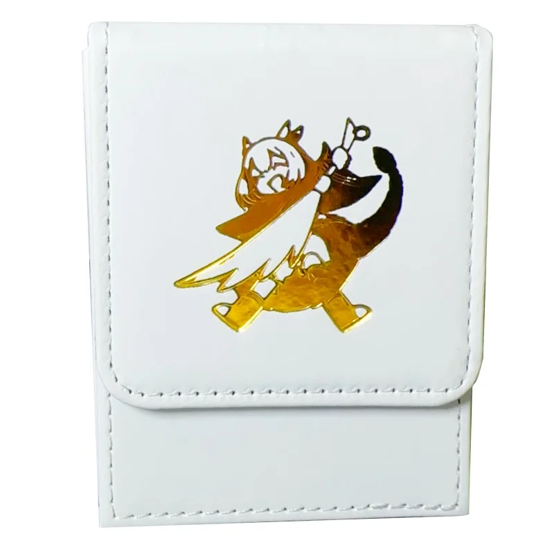 Yu-Gi-Oh etui na karty niebieskie oczy biały smok ciemny magik dziewczyna EvilTwin skóra DIY figurka figurki gra kolekcjonowanie przechowywanie Box