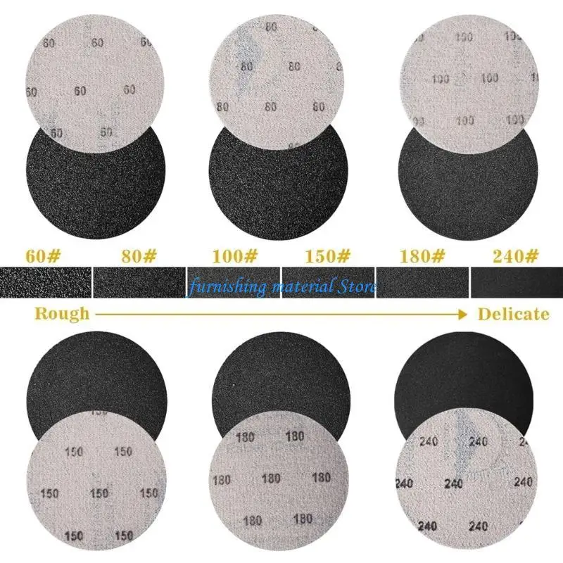 Y5GD 42PCS CHALLIGHT CAR MITS RESTARATION DES DISCES PANDI