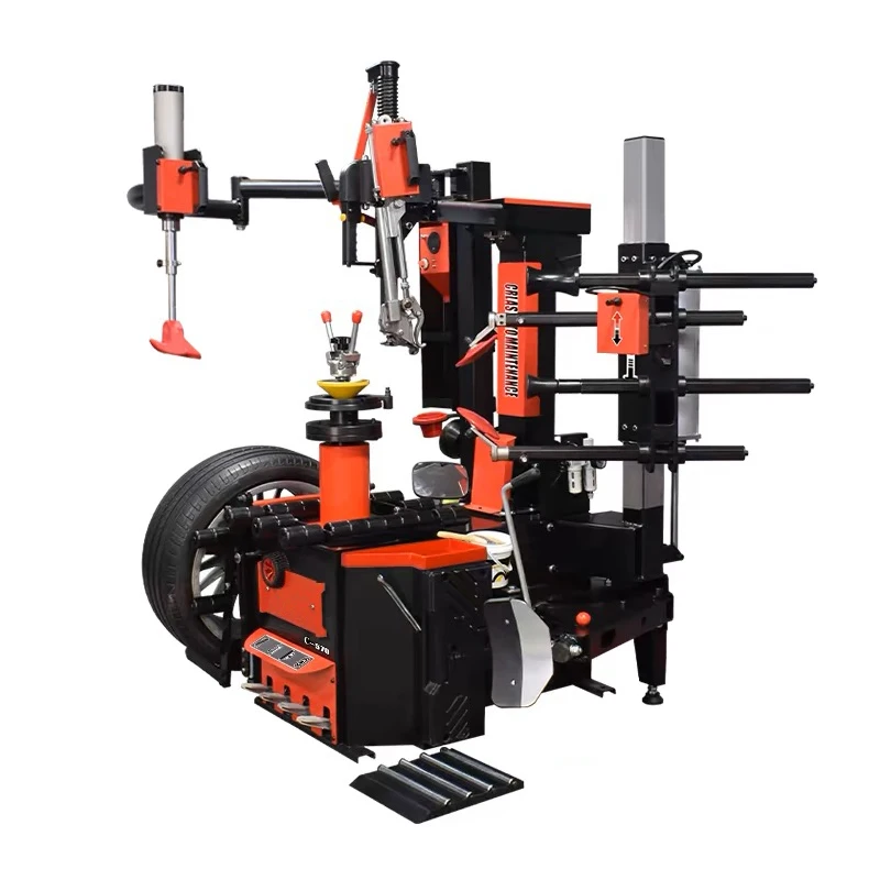 

Workshop Luxury Fully Automatic Tire Changer With Tire Lift Tire Changing Machine