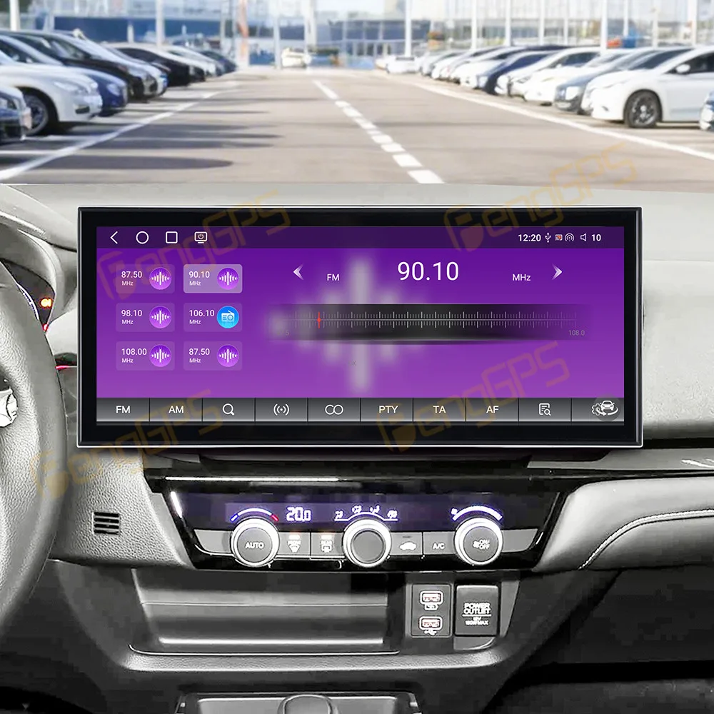 

Для Honda City 2020-2026: Автомагнитола Android с мультимедиа, видеоплеером, беспроводным CarPlay, GPS-навигацией и стереосистемой