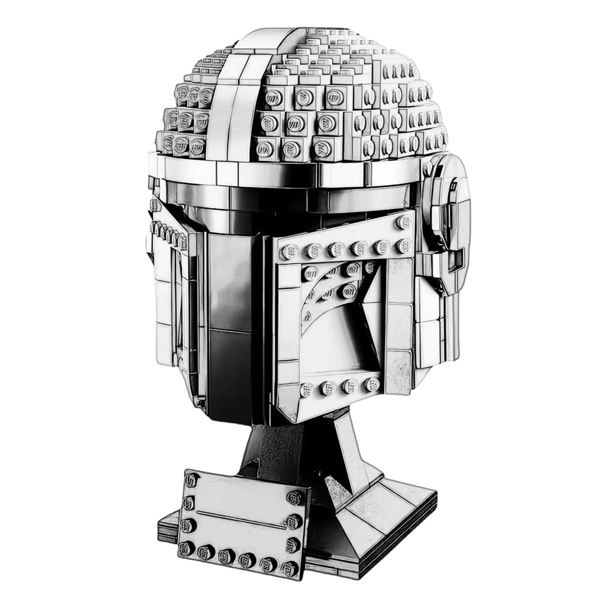 Kreativladen 2026 NEU MOC 3D Der Mandalorianer Darth Vader Luke Skywalker TIE Fighter Bausteine Weihnachtsgeschenke