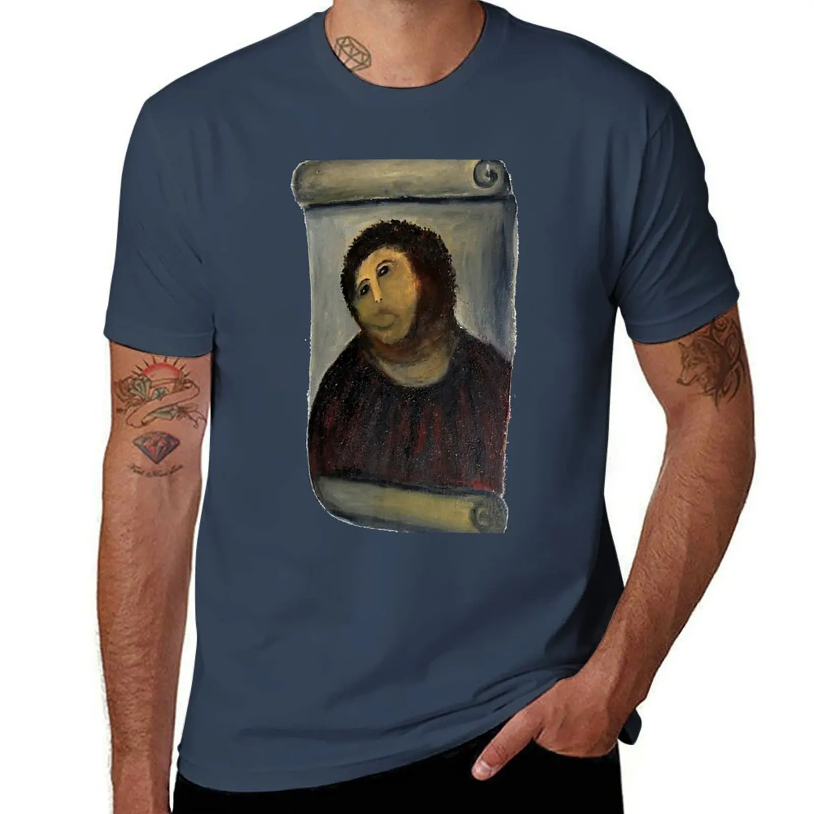 

ECCE HOMO ECCE MONO ECCEHOMO ECCEMONO T-Shirt t shirt for man 100 percent cotton cotton t shirts high quality T-Shirt