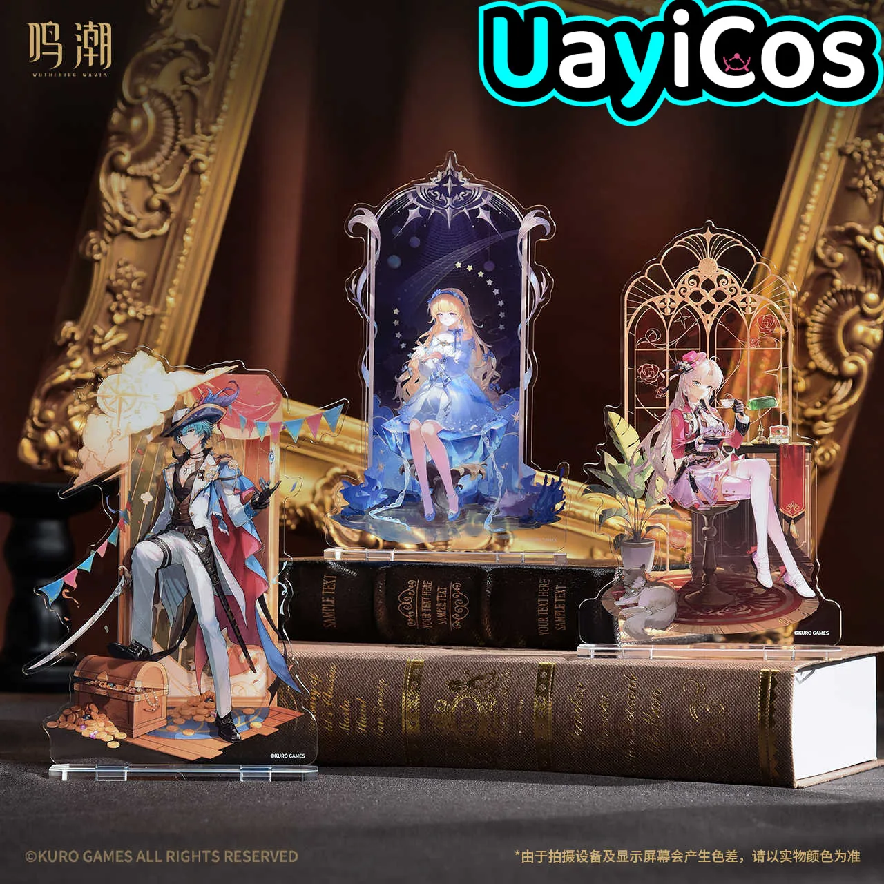 

Official Wuthering Waves Carlotta Montelli Phoebe Brant Rover Acrylic Stand Desktop Ornaments Doll Accessories Anime Game Toy Ki