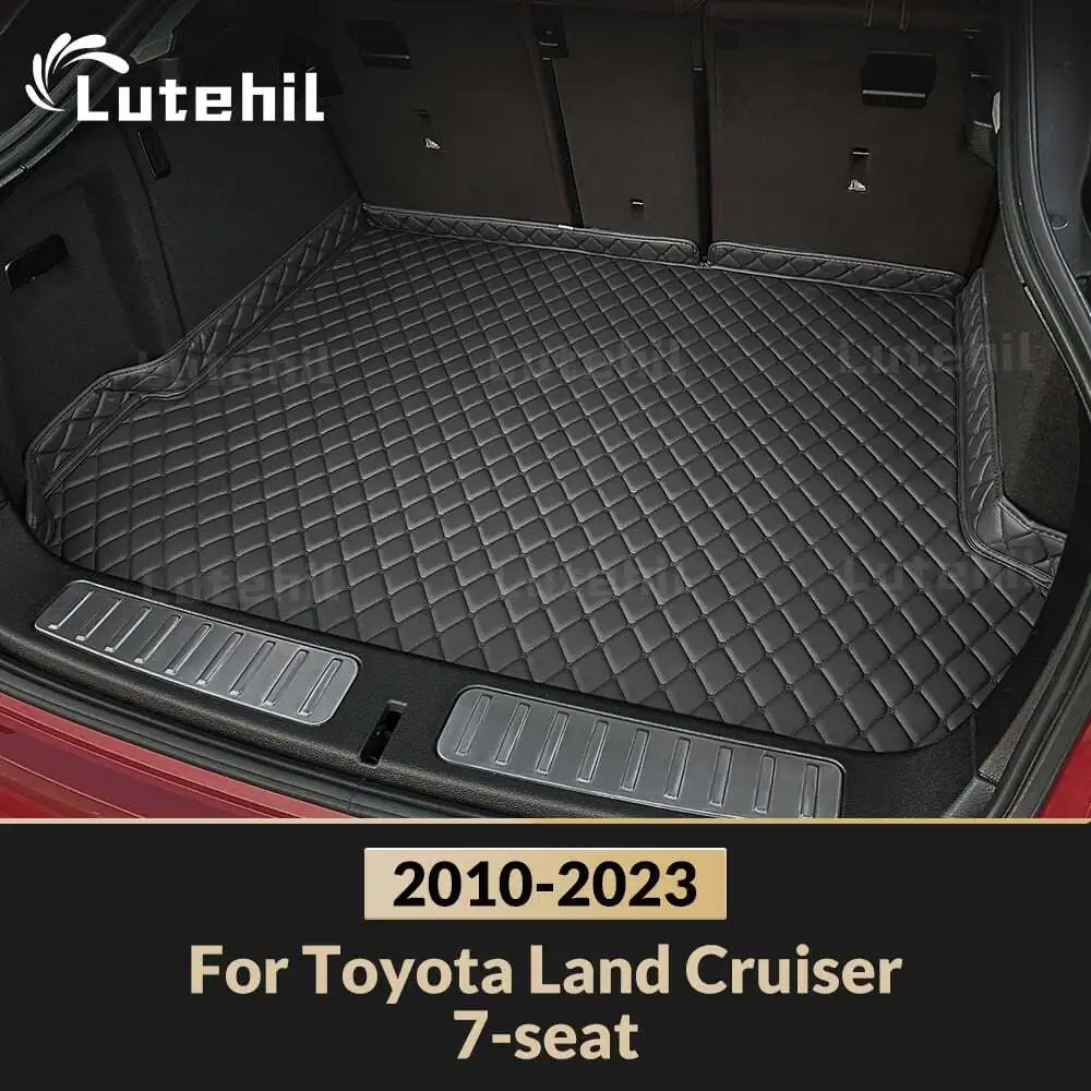 

For Toyota Land Cruiser 7-seat 2010-2023 Custom Car Trunk Mat Protective Pad Cargo Liner Auto Interior Accessories