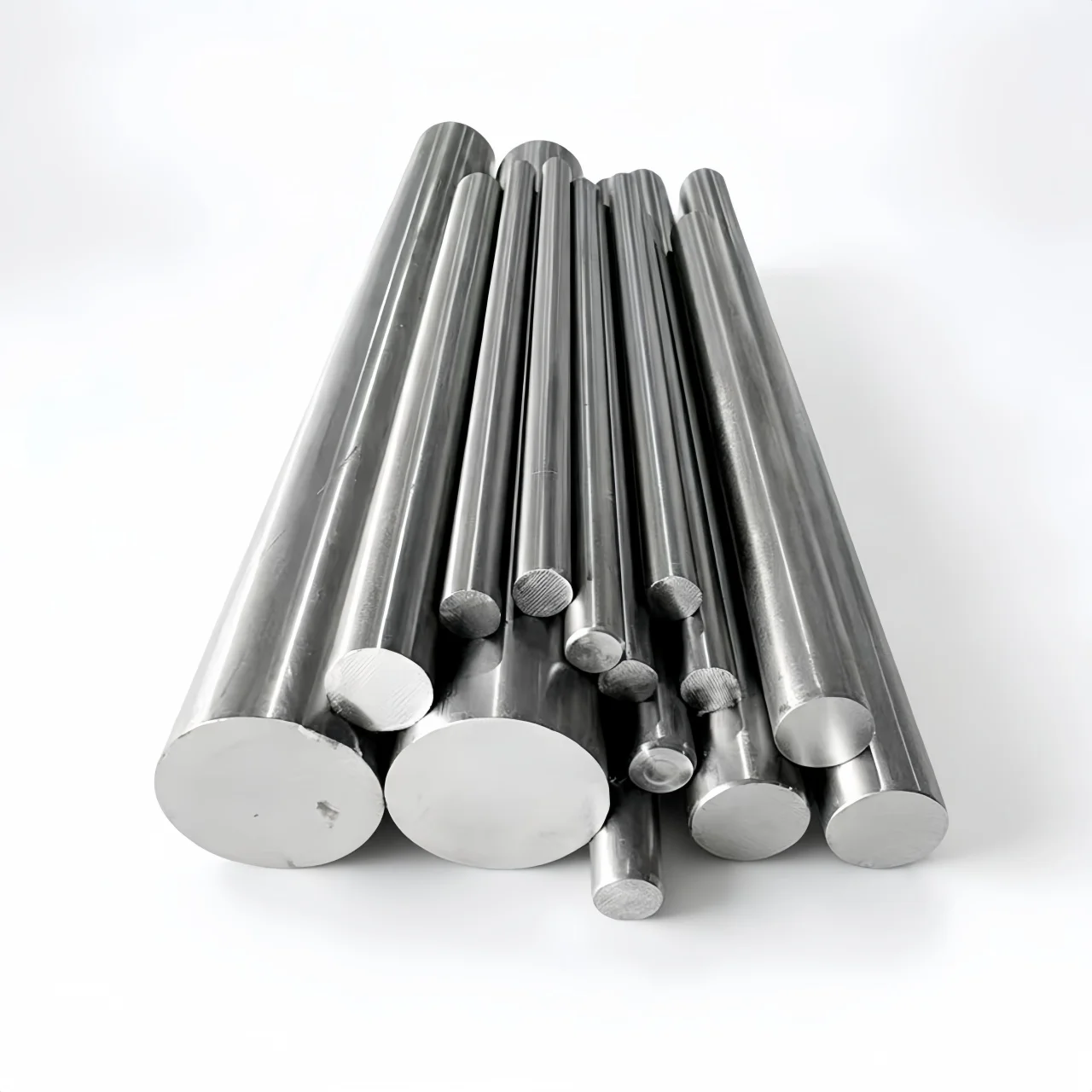 Ti99.9% High-Purity Solid Round Bar Custom Diameter 2-100mm Finished Rod Material for Laboratory Research