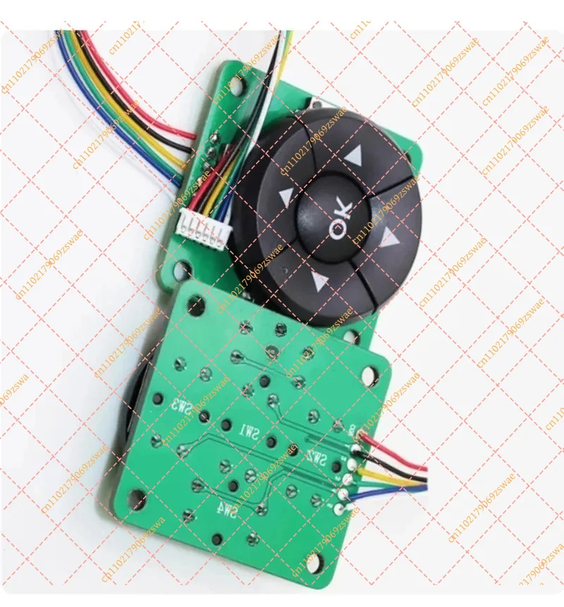 B3F-4055 5-Way Tactile Switch PCB Push Button with Keycap 12x12mm
