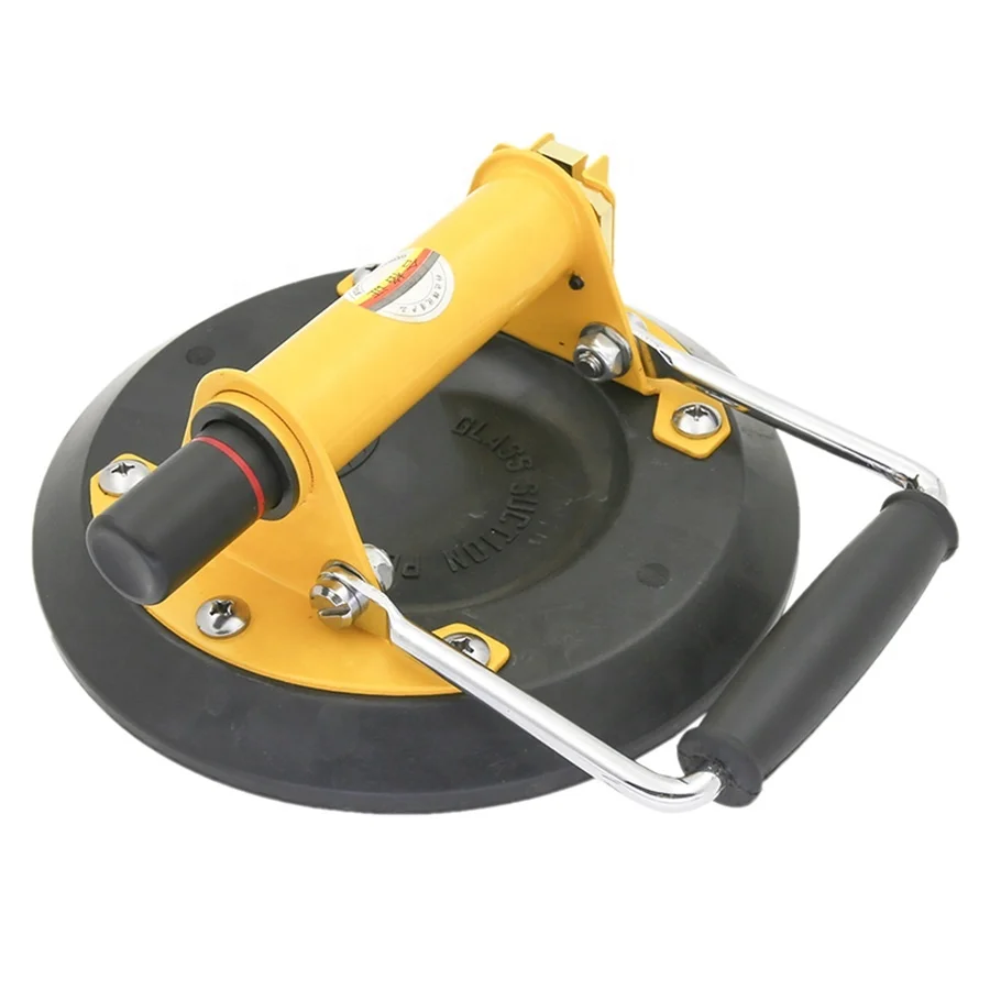 Multi-Use Tool Double Vacuum Suction Stone Tool Sucker for Marble Granite Glass Cup with Rubber
