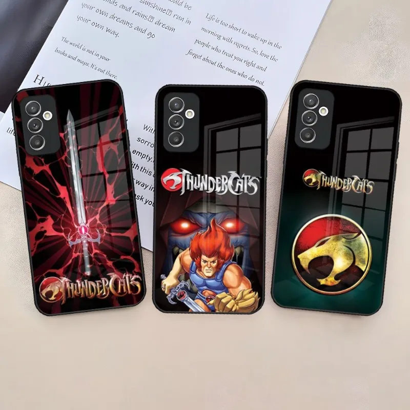 Thundercats Phone Case For Samsung Galaxy S30 S23 S21 S22 S20 S10E S9 Note 20 10 Pro Ultra Plus Glass Back Cover