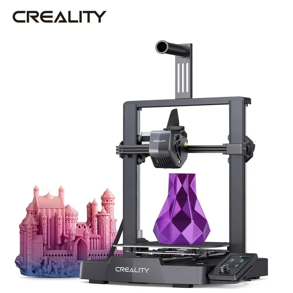 Creality Ender 3 V3 SE 3D Printer 250mm/s Printing Speed Sprite Direct Extruder Dual Z-Axis IU Display CR Touch Auto Leveling