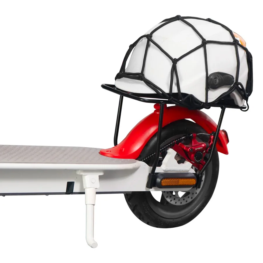 Electric Scooter Rear Shelf Iron Cargo Rack Rear Shelf /Helmet Net Cargo Net Bungee Net for Xiaomi M365 1s Pro Scooter Accessory