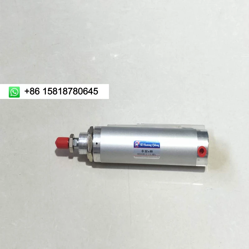 32 * 80 Pressing Cylinder BESTEN Pneumatic Double Head Saw Pressing Cylinder Single and Double Intake Round Cylinder 32 * 100