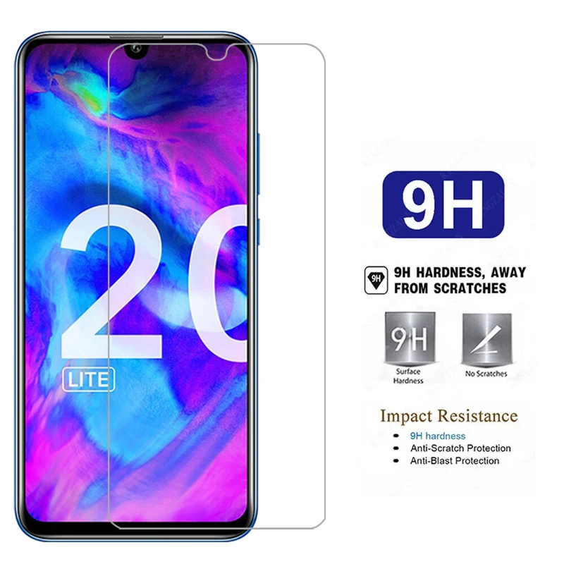 screen protector for huawei honor 20 lite protective tempered glass on honor20 20lite light honor20lite phone film glas 9h honer