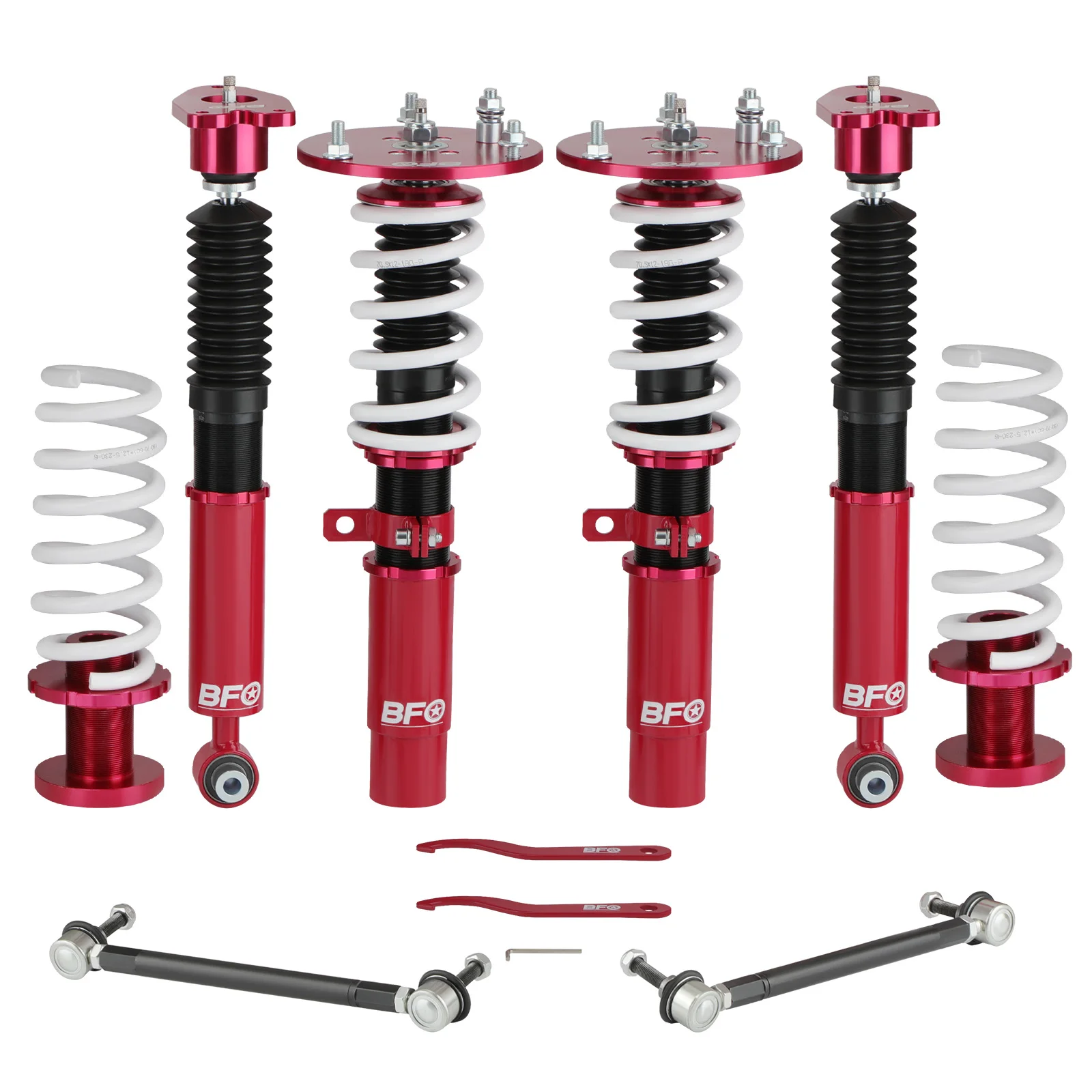 Lowering Coilovers Kit for BMW 3 Series F30 2012 Up RWD Damper Adj. Front & Rear Coilovers Lowering Struts