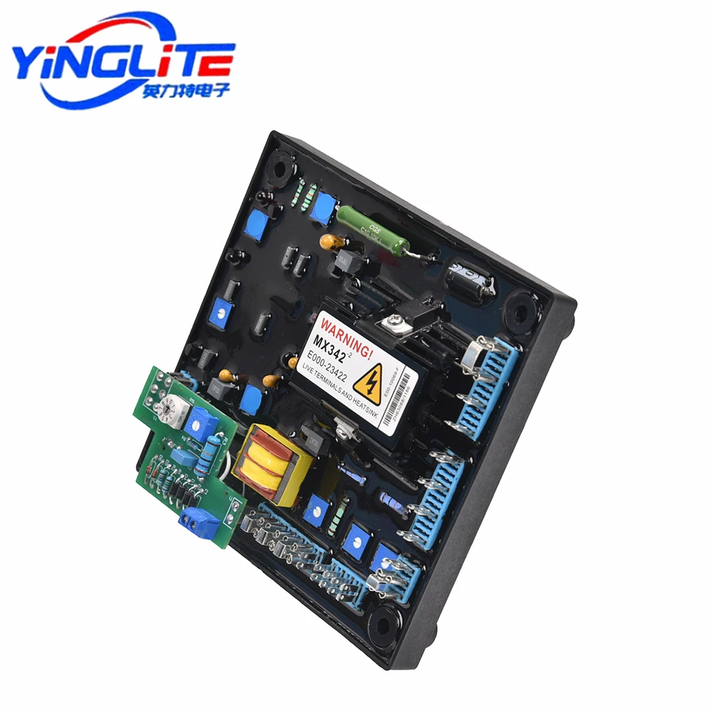 MX342-2 AVR Automatic Voltage Regulator Excitation Board Genset Regulation for Diesel Generators