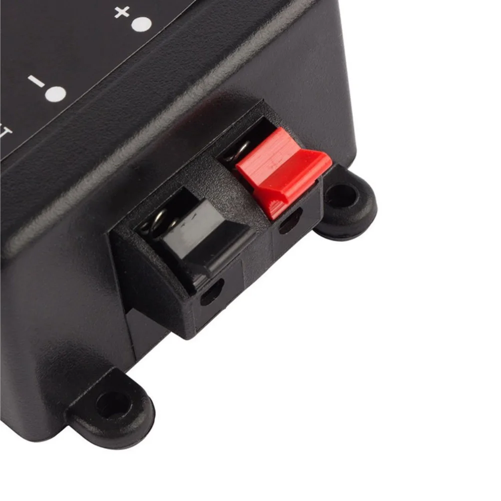 LED Light Bar Wireless Dimmer 12V 24V DC 3 Button Control for Single Color Strip Lighting Black Plastic Design