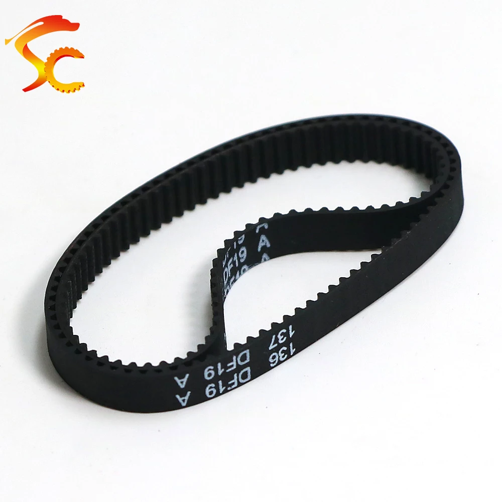 ONEFIRE S2M Timing belt Pitch length 146/148/152/158/160mm Width 3/6/9/10mm STPD 2M Rubber Synchronous belt