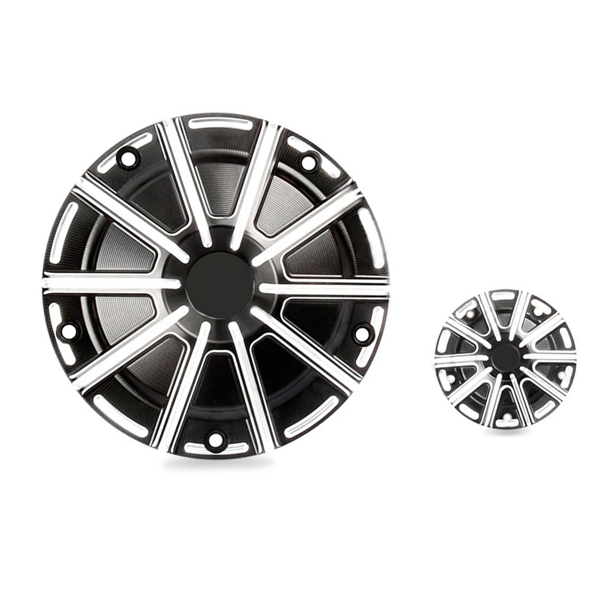 CNC Gauge Derby Timing Covers Chrome CNC Billet Aluminum For Softail 1999-2017 Dyna Super Glide FXD Replacement