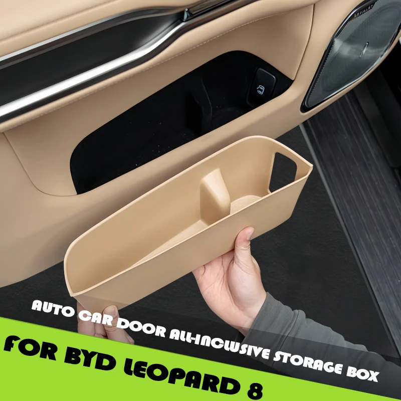 

Auto Car Door All-inclusive Storage Box Fit for BYD Leopard 8 Modified Auto Car Door Slot Storage Pad Interior Upgrade Parts