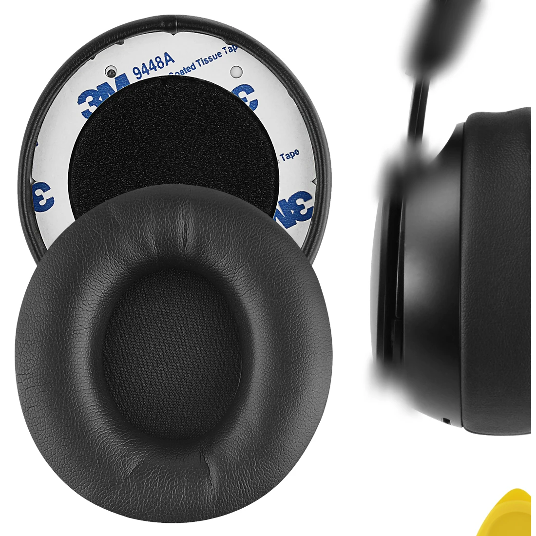 

Geekria QuickFit Replacement Ear Pads for Beats Solo Pro (A1881) Headphones Ear Cushions, Headset Earpads