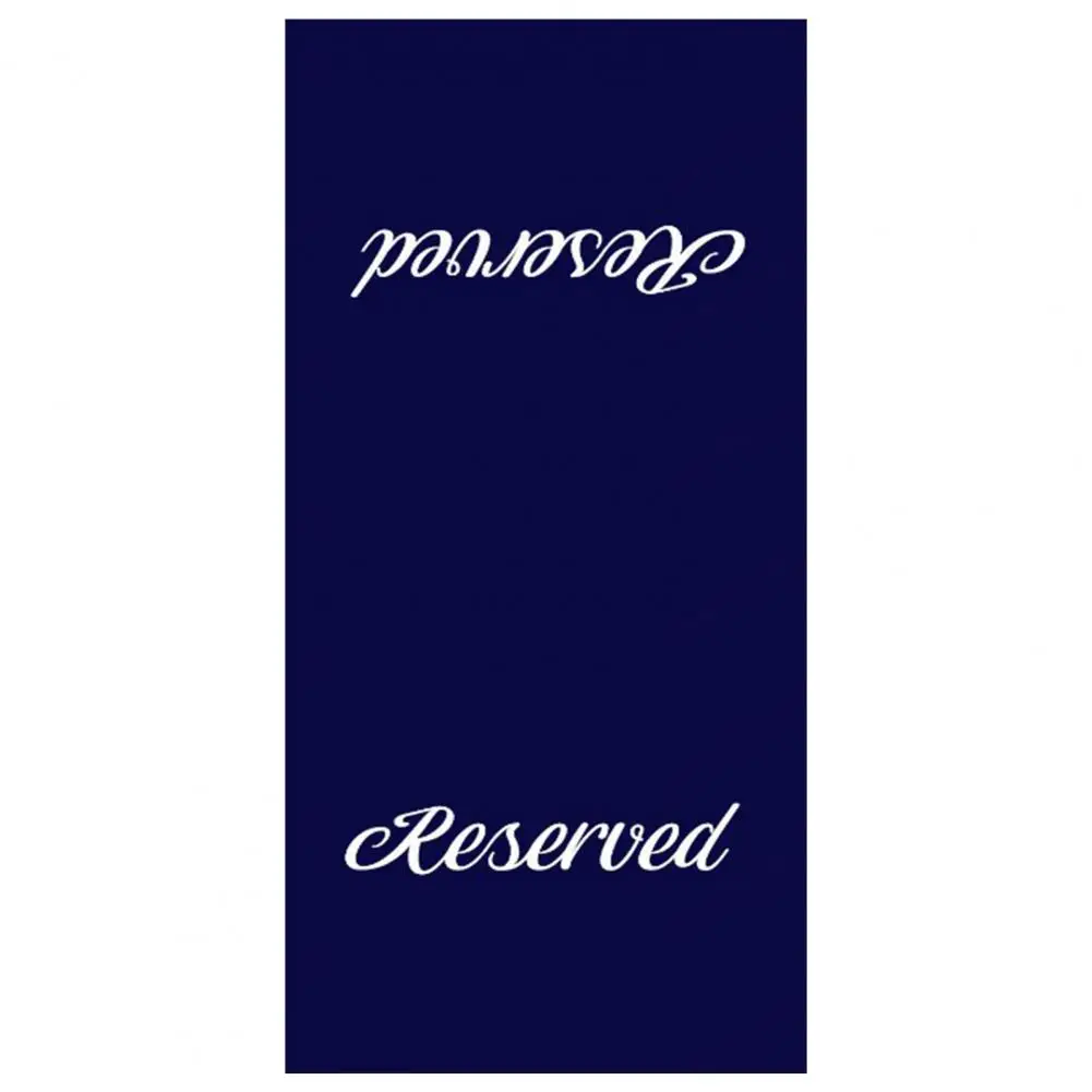 Church Sign 6 Pcs Chair Signs Church Pew Seating Placeholders Wedding Event Party Celebration Hanging Cloth Decorations Bench