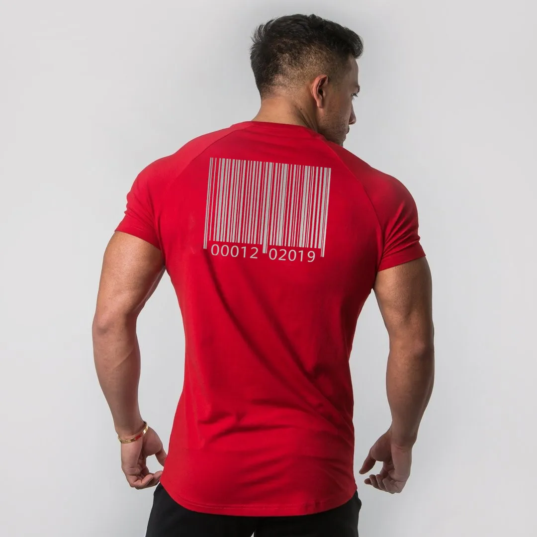 Men Summer Tshirt Muscle Shirt Curved Hemline Short Sleeve Graphic T Shirts Design for Men Casual Workout Streetwear 3XL