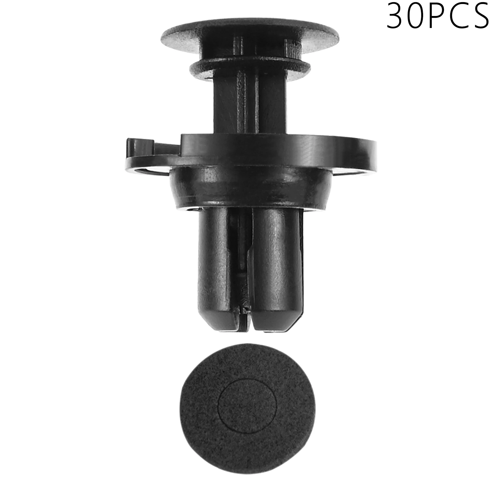 30Pcs Push Type Clips 909140055, 909140020 Exterior Side Sill Skirt Rocker Panel Molding Clips for Subaru Impreza Legacy Outback