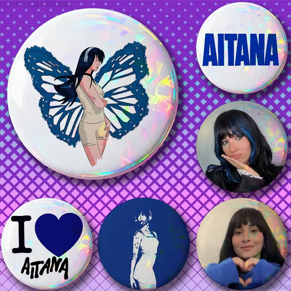 

2026 First victory Liv Morgan Pins 58mm Cute Cartoon Badge Handmade Brooches for Backpack Accessories Jewelry Gifts