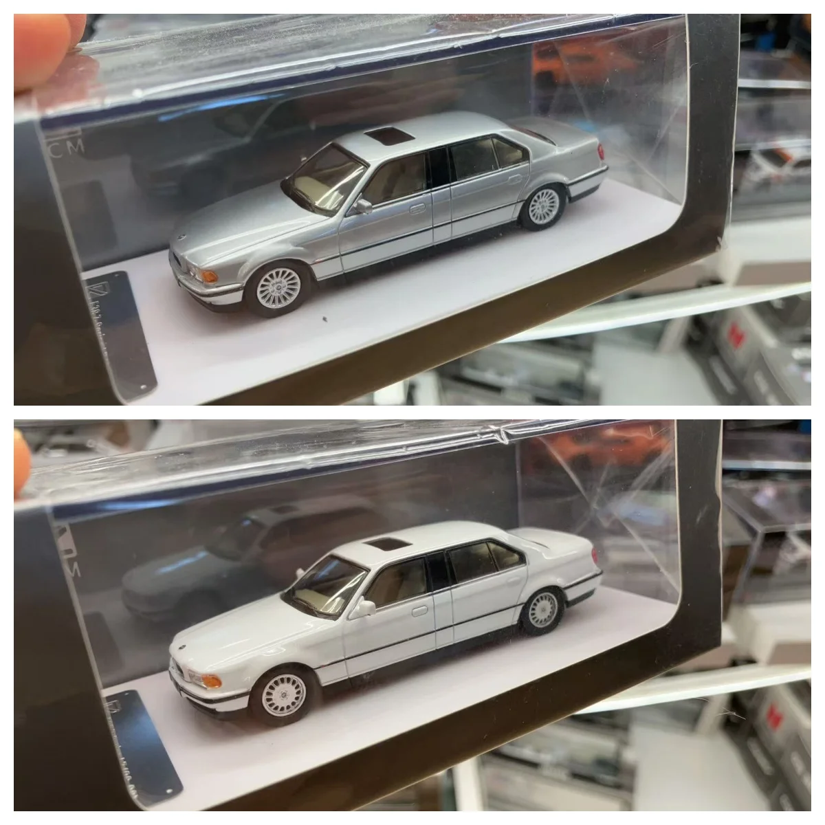 

DCM E38 740iL 7-Series 1:64 Diecast Model Car Collection Limited Edition Hobby Toys