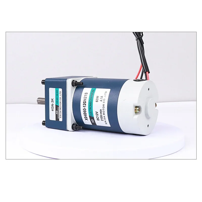 DC-motor, 12 V / 24 V micromotor metalen reductiemotor